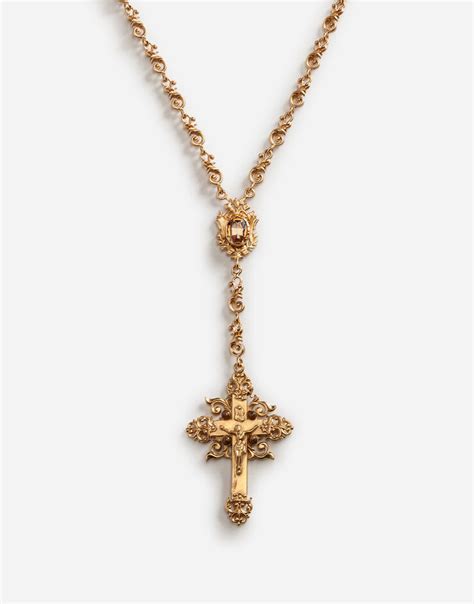 dolce gabbana top gold rings|dolce and gabbana cross necklace.